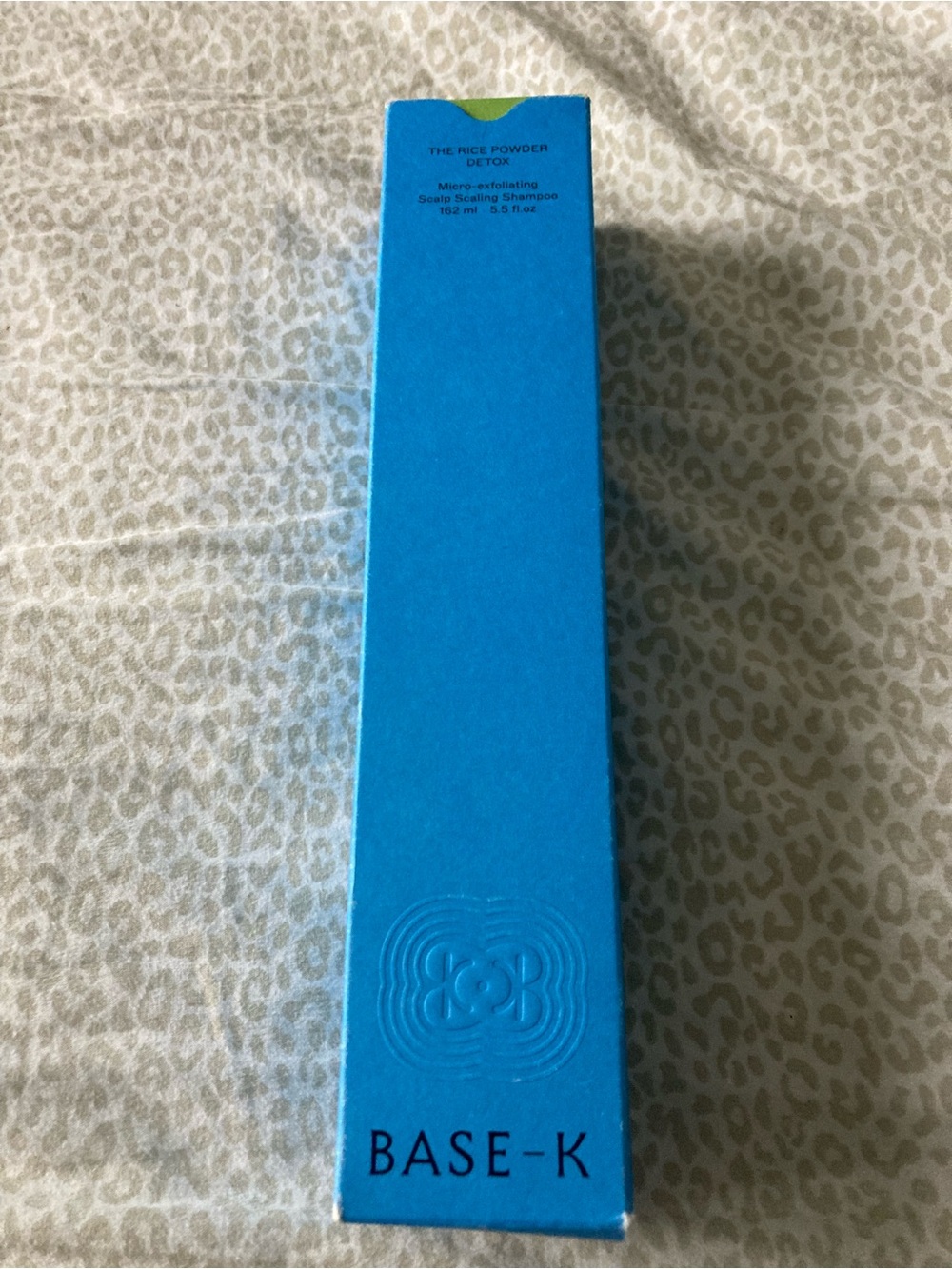 BASE-K The Rice Powder Detox Shampoo - new , green tube 5.5 fl Oz